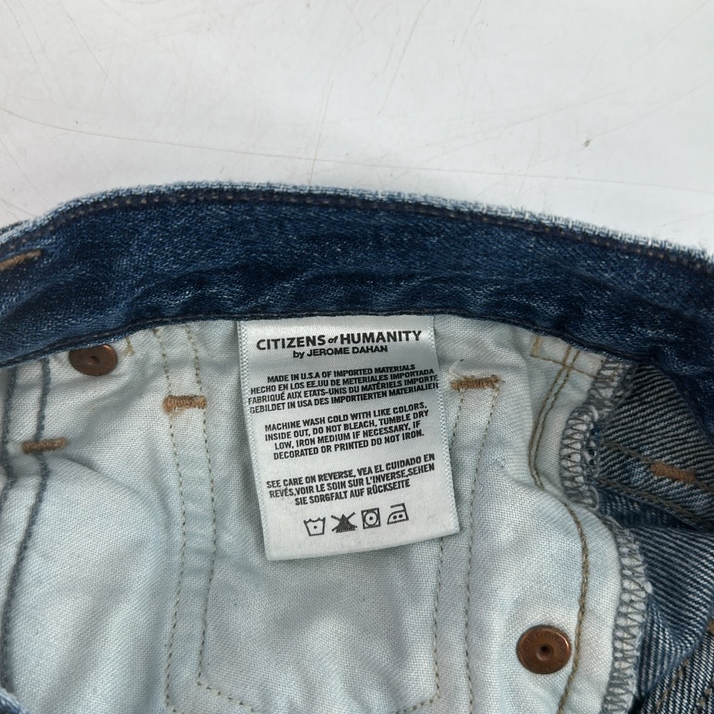 Citizens of Humanity Liya High Rise Classic Fit Crop Jeans premium vintage sz 24 - Picture 9 of 14